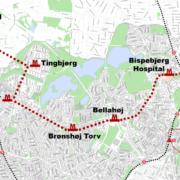 Forslag til metrolinjeføring